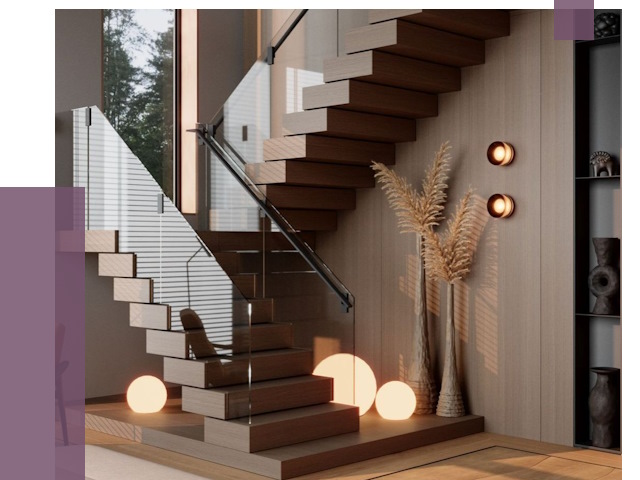 Изготовление и монтаж лестниц в Приморско-Ахтарске от 86173 руб. | ПРОЛЁТ-Прр