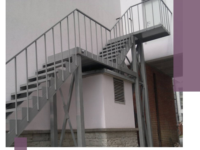 Монтаж пожарных лестниц под ключ в Приморско-Ахтарске с гарантией качества