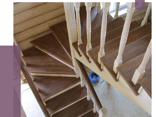 Реставрация деревянных лестниц в Приморско-Ахтарске от 4258 руб.