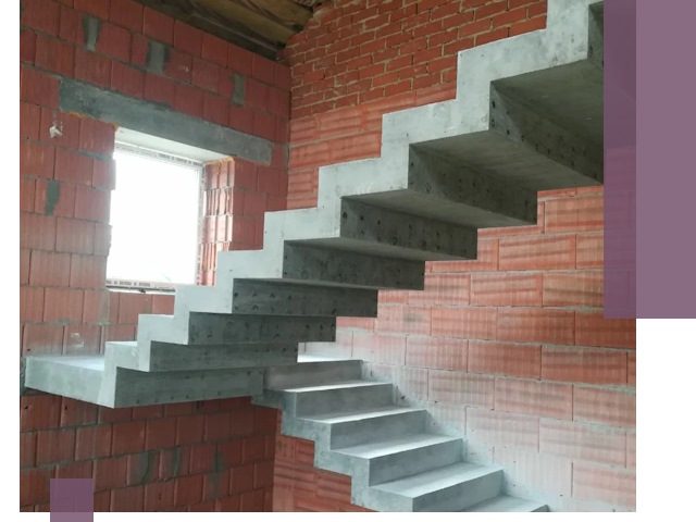 Бетонные лестницы под ключ в Приморско-Ахтарске: монтаж, демонтаж, ремонт