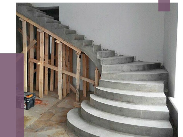 Изготовление бетонных лестниц под ключ в Приморско-Ахтарске от 19769 руб. | ПРОЛЁТ-Прр