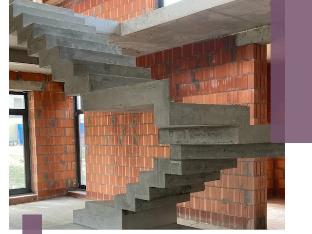 Изготовление бетонных лестниц под ключ в Приморско-Ахтарске