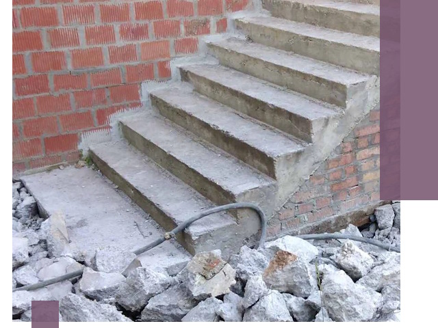 Демонтаж бетонных лестниц в Приморско-Ахтарске: быстро и безопасно