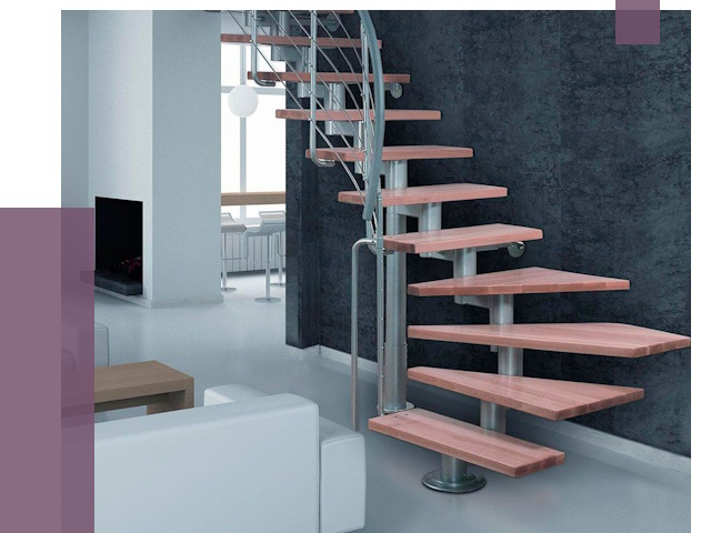 Модульные лестницы в Приморско-Ахтарске от 16728 руб. — купить в ПРОЛЁТ-Прр