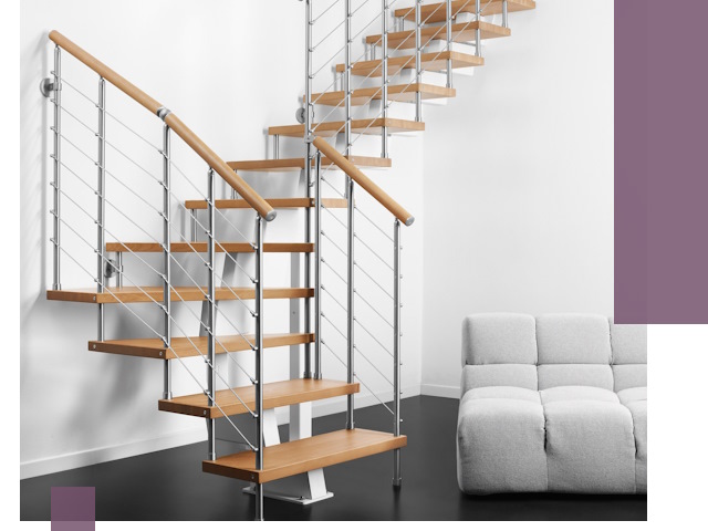 Модульные лестницы под ключ в Приморско-Ахтарске — монтаж и изготовление