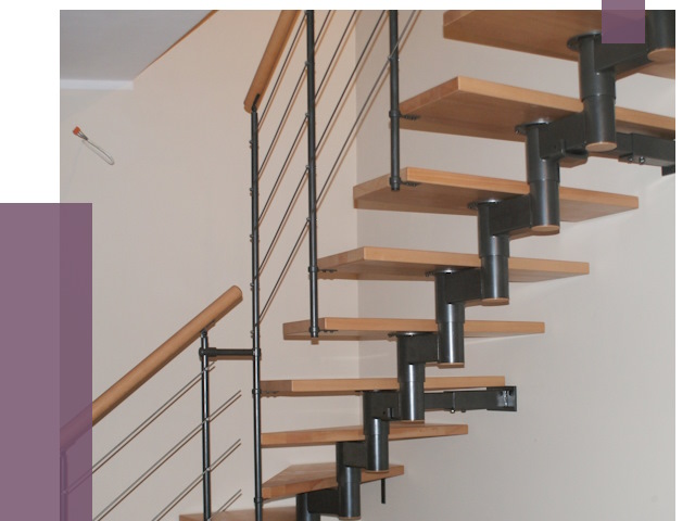 Изготовление модульных лестниц в Приморско-Ахтарске от 11405 руб. 