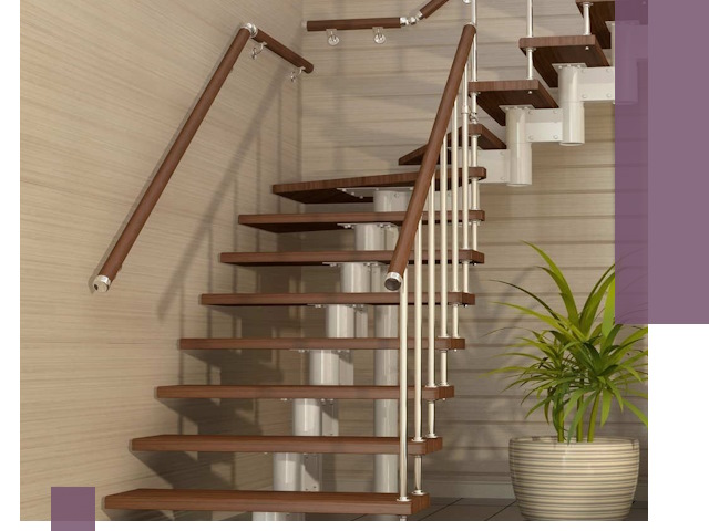 Изготовление модульных лестниц под ключ в Приморско-Ахтарске