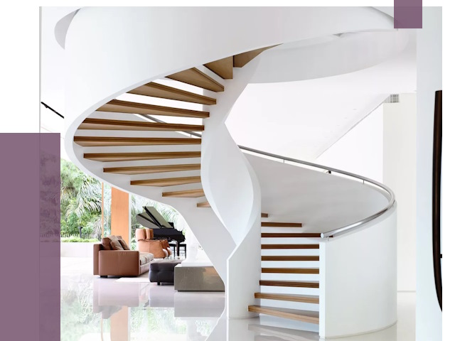 Винтовые лестницы в Приморско-Ахтарске под ключ от 48156 руб. | ПРОЛЁТ-Прр