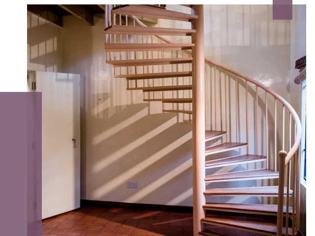 Изготовление винтовых лестниц на заказ в Приморско-Ахтарске от 75528 руб. | ПРОЛЁТ-Прр