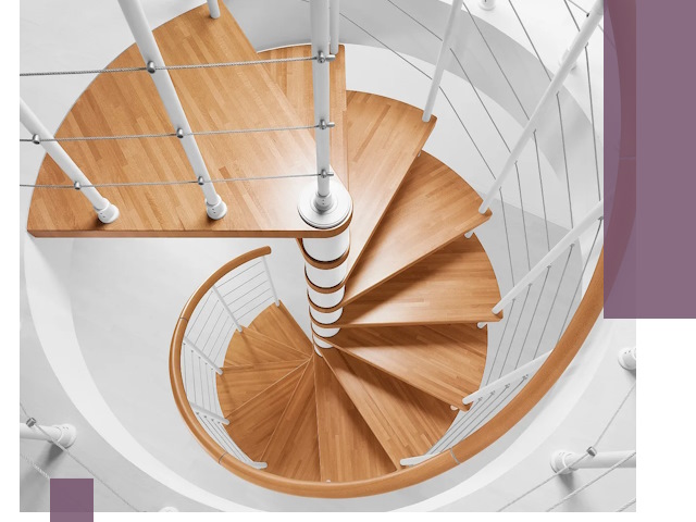 Изготовление винтовых лестниц под ключ в Приморско-Ахтарске