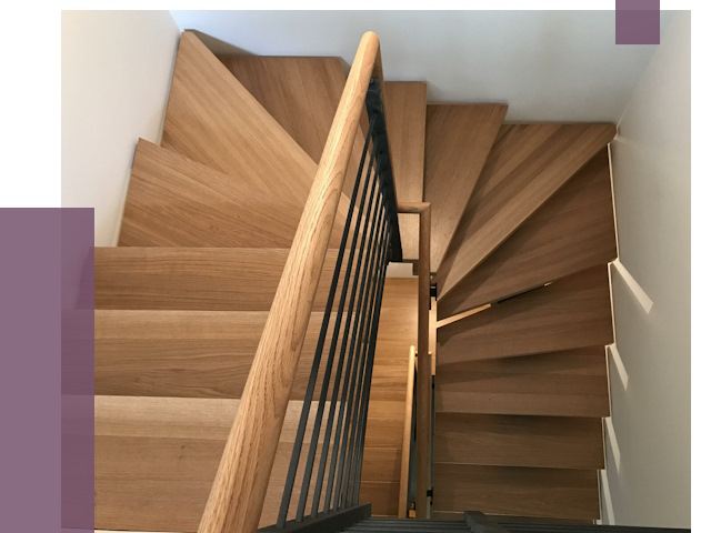 П-образные лестницы в Приморско-Ахтарске под ключ от 48156 руб. | ПРОЛЁТ-Прр