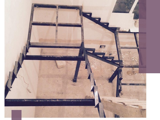 Монтаж лестниц на металлокаркасе в Приморско-Ахтарске быстро и качественно