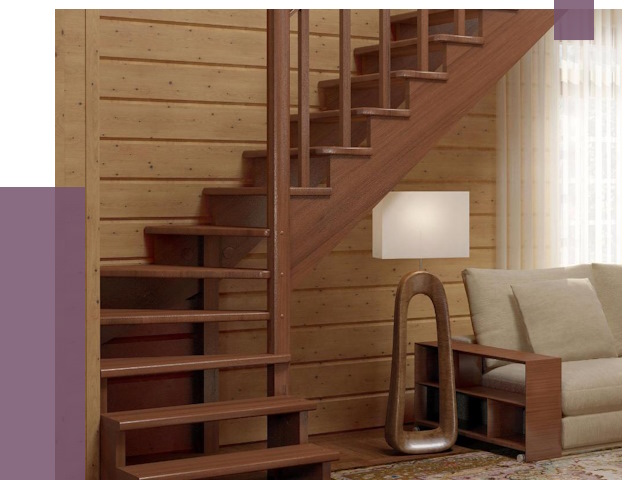 Лестницы эконом класса в Приморско-Ахтарске от 18096 руб. бюджетные решения