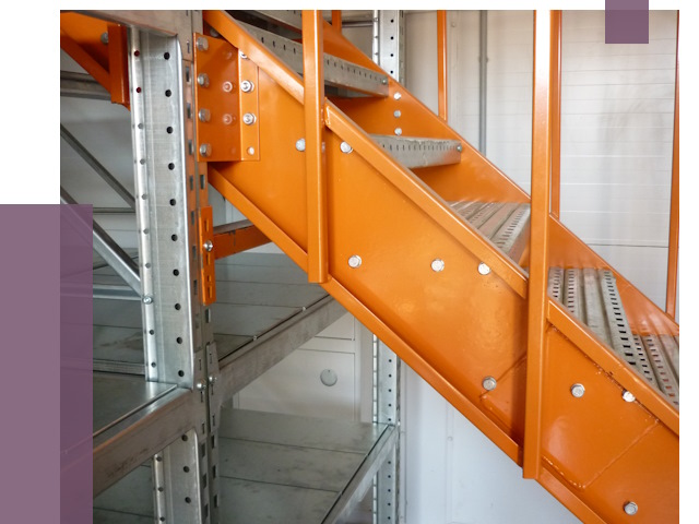 Лестницы для склада в Приморско-Ахтарске от 76035 руб. — решения | ПРОЛЁТ-Прр