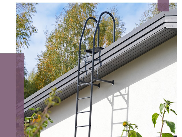 Лестницы на крышу в Приморско-Ахтарске от 18958 руб. — монтаж и монтаж ПРОЛЁТ-Прр