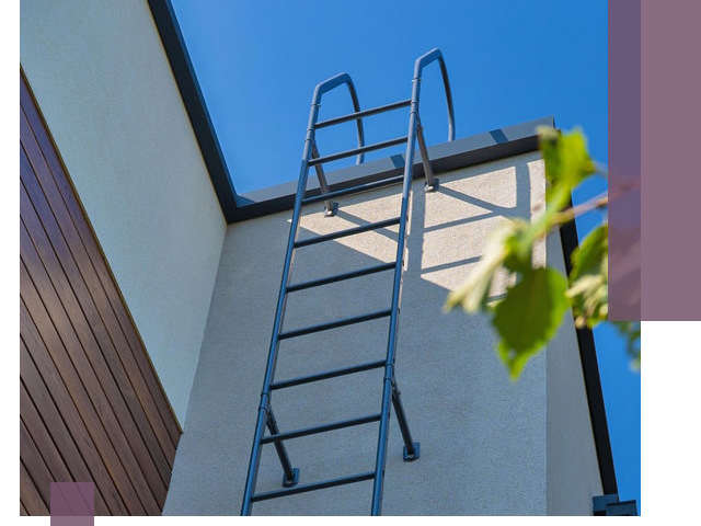 Лестницы на крышу в Приморско-Ахтарске — изготовление, монтаж, демонтаж