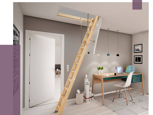 Чердачные лестницы в Приморско-Ахтарске — от 14447 руб. | ПРОЛЁТ-Прр