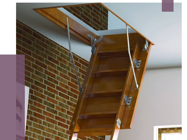 Установка чердачной лестницы в Приморско-Ахтарске от 7756 руб. | ПРОЛЁТ-Прр