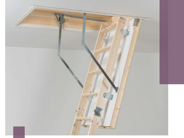 Установка чердачной лестницы под ключ в Приморско-Ахтарске