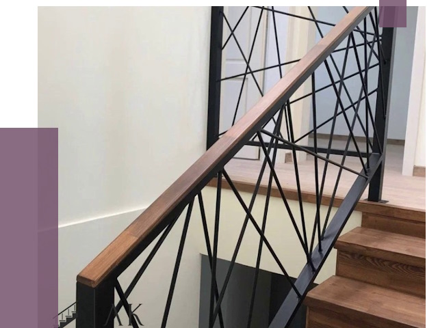 Перила и ограждения в Приморско-Ахтарске от 7604 руб. под ключ | ПРОЛЁТ-Прр