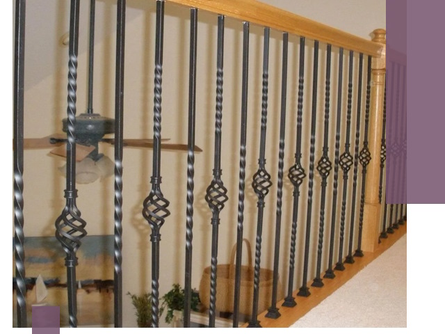 Изготовление и монтаж кованных перил в Приморско-Ахтарске под ключ