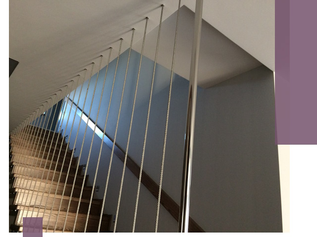 Тросовые перила под ключ в Приморско-Ахтарске — производство и монтаж