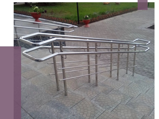 Перила для инвалидов в Приморско-Ахтарске от 7522 руб. под ключ | ПРОЛЁТ-Прр