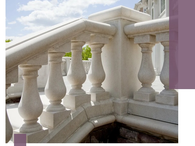 Балюстрады из металла и камня под ключ в Приморско-Ахтарске