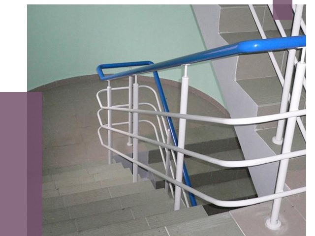 Перила в подъезде в Приморско-Ахтарске — установка и замена от 7350 руб. | ПРОЛЁТ-Прр