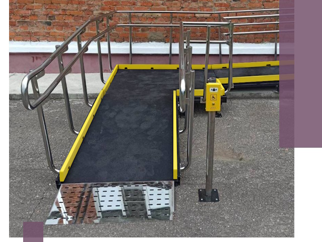 Изготовление наклонных пандусов для инвалидов в Приморско-Ахтарске