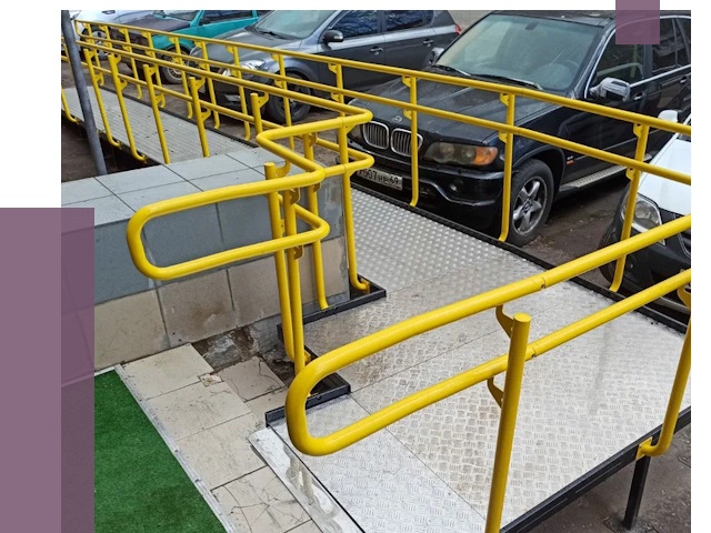 Стационарные пандусы в Приморско-Ахтарске от 12166 руб. | ПРОЛЁТ-Прр