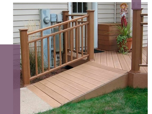 Пандус на крыльцо в Приморско-Ахтарске под ключ от 7705 руб.