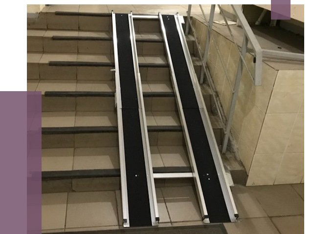 Установка пандуса в подъезд в Приморско-Ахтарске от 7908 руб. под ключ | ПРОЛЁТ-Прр