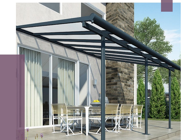 Навесы пристенные в Приморско-Ахтарске от 9023 руб. — монтаж и установка | ПРОЛЁТ-Прр