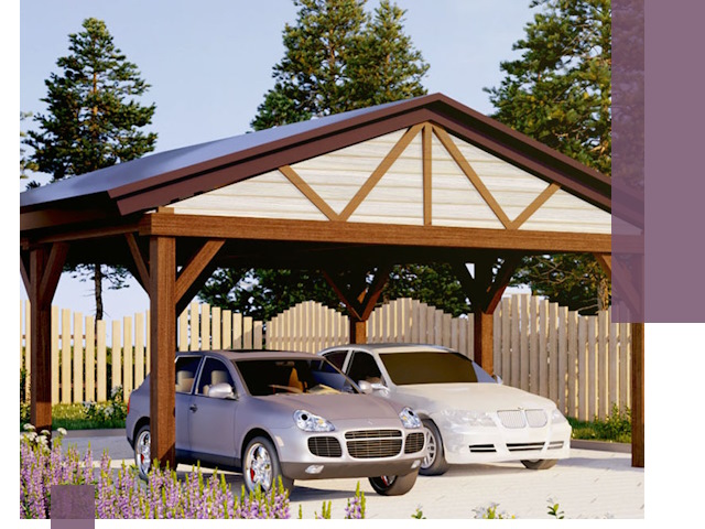 Навесы для автомобиля в Приморско-Ахтарске — изготовление и монтаж