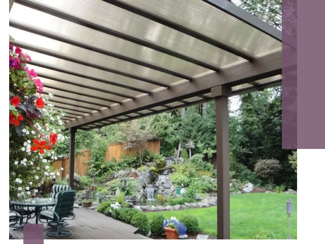 Навесы из поликарбоната под ключ в Приморско-Ахтарске быстро и надёжно