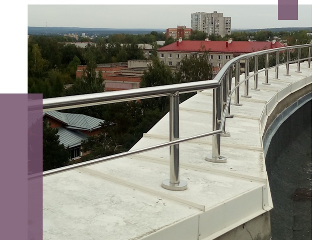Парапеты и ограждения кровли в Приморско-Ахтарске от 4917 руб. 