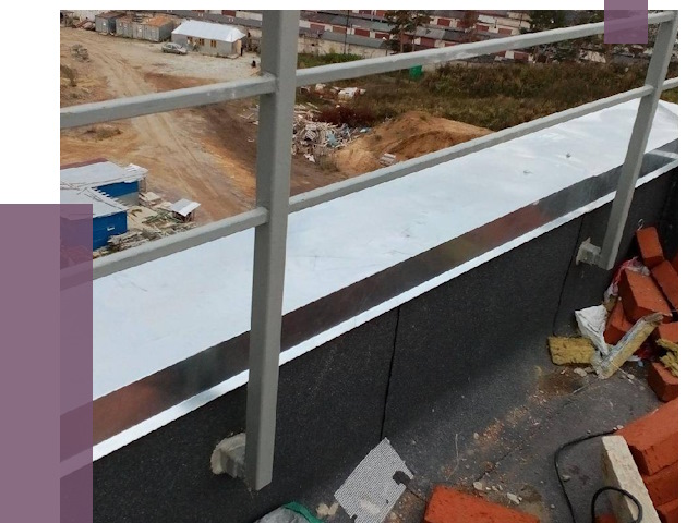 Монтаж парапетов в Приморско-Ахтарске от 4258 руб.  | ПРОЛЁТ-Прр