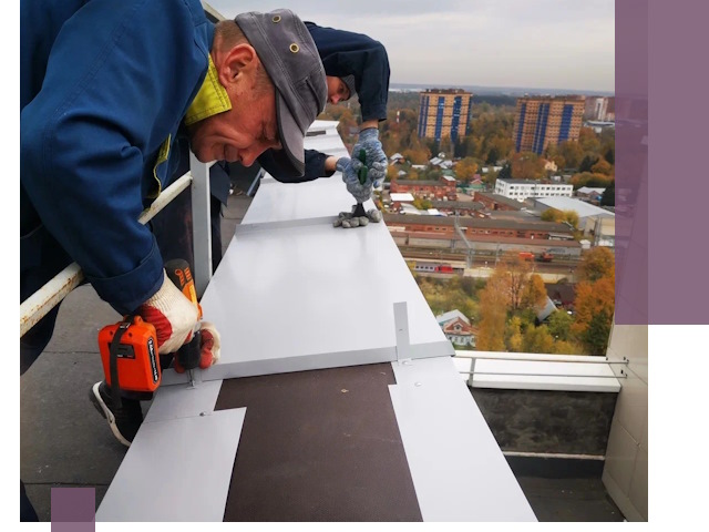 Монтаж парапетов в Приморско-Ахтарске — установка прочных металлических ограждений