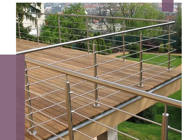 Алюминиевые парапеты в Приморско-Ахтарске под ключ от 7705 руб. 