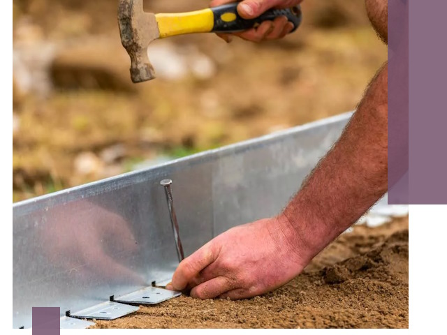 Монтаж металлических бордюров в Приморско-Ахтарске быстро и качественно