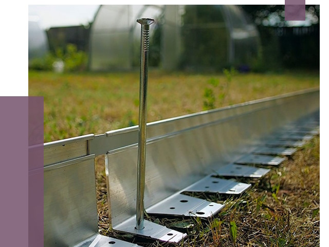 Металлические бордюры для газона в Приморско-Ахтарске от 4258 руб. | ПРОЛЁТ-Прр