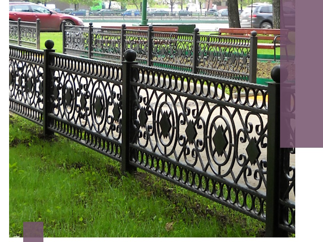 Секционные газонные ограждения под ключ в Приморско-Ахтарске