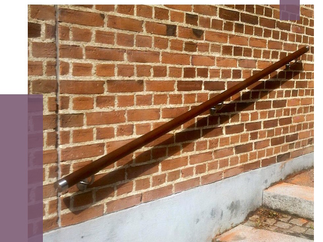 Изготовление пристенных поручней в Приморско-Ахтарске от 4410 руб. — ПРОЛЁТ-Прр