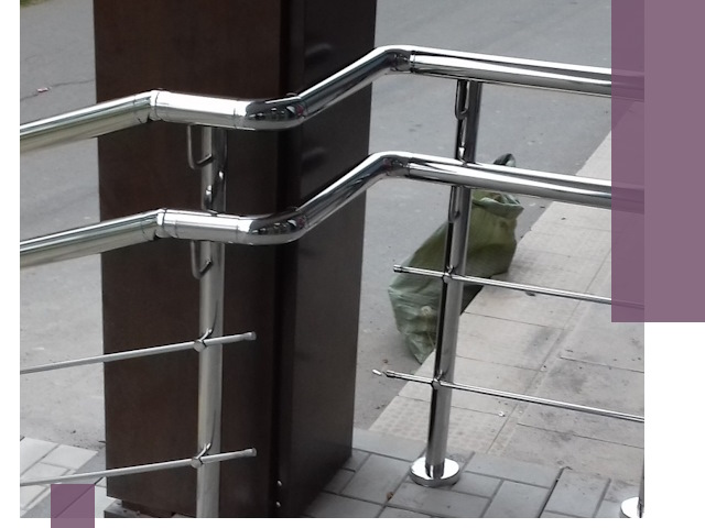 Монтаж поручней из нержавеющей стали в Приморско-Ахтарске качественно и быстро